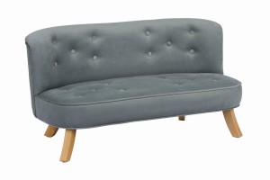 Sofa Szary Welur